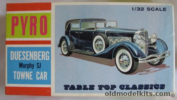 Pyro 1/32 Duesenberg Murphy SJ Towne Car, C414-100 plastic model kit